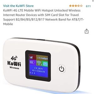 Travel Partner 150Mbps LTE Mobile WiFi Hotspot